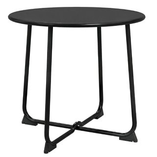 Mesa de centro redonda para exterior de 50 cm, Mes
