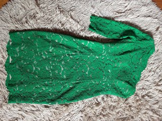 Vestido de fiesta verde El Corte Inglés