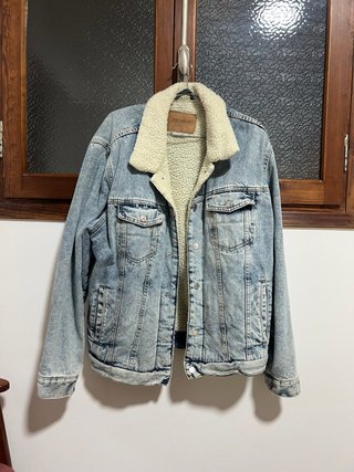 Chaqueta vaquera Pull&Bear borreguito