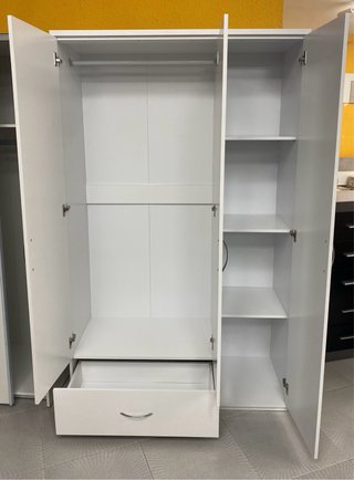 Armario 3 puertas blanco