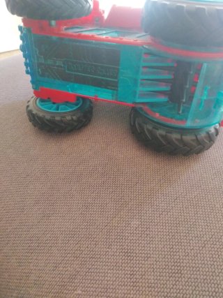 Coche Monster Roller Rojo y Azul