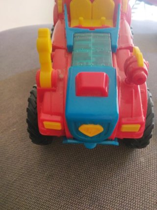 Coche Monster Roller Rojo y Azul