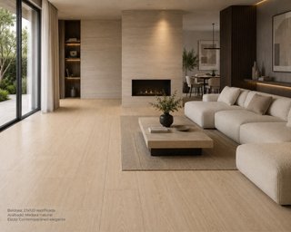 Baldosa porcelánica efecto madera