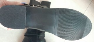 Botas altas negras talla 42/43