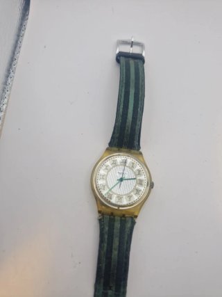 Swatch Vintage PAGGETTO GK189 (1995) Oro/Verde