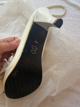 Zapatos de Novia Blancos Talla 39