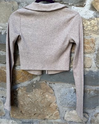 Top Bershka marrón Talla M