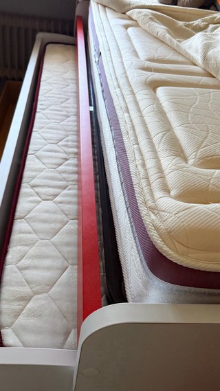 Letto a castello con materassi memory foam