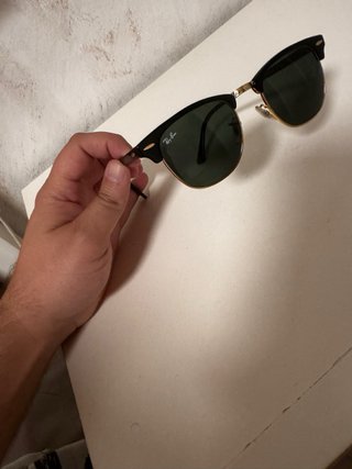 Gafas de sol Ray-Ban mujer Clubmaster negras
