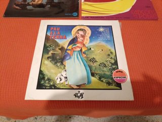Lot de 5 discos de vinil de cançons de Nadal