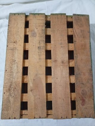 Caja Cerveza El Águila Antigua Madera