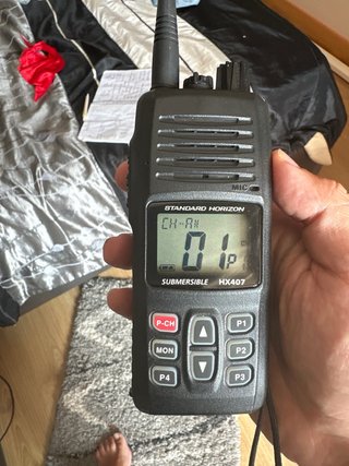 Emisora UHF Standard Horizon HX407
