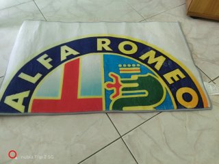 Tappeto Alfa Romeo Multicolore