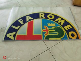 Tappeto Alfa Romeo Multicolore