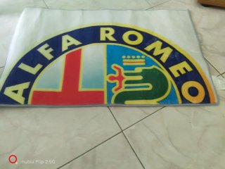 Tappeto Alfa Romeo Multicolore