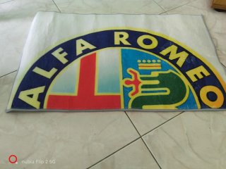 Tappeto Alfa Romeo Multicolore