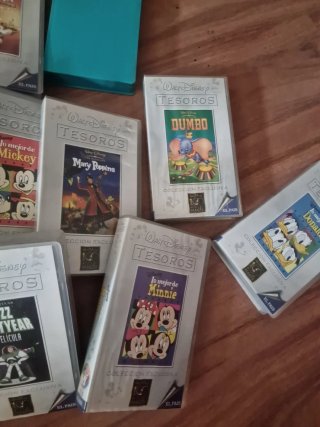 Colección Películas VHS Disney Tesoros