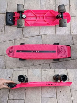 Skate rosa GIOCA SK-81