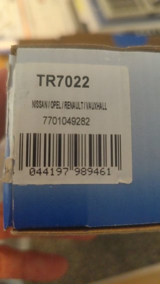 Rotula Bieleta Direccion Renault Trafic