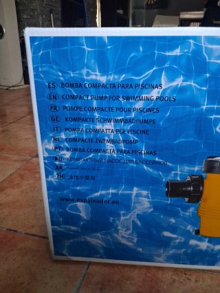 Bomba piscina ESPA LEADER  SIROCCO 100 / 18m. 1CV