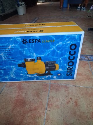 Bomba piscina ESPA LEADER  SIROCCO 100 / 18m. 1CV