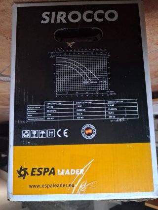Bomba piscina ESPA LEADER  SIROCCO 100 / 18m. 1CV