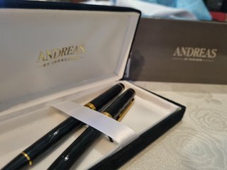 Set Andreas by Inoxcrom Pluma y Bolígrafo