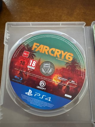 Far Cry 6 PS4 Blu-ray Disc