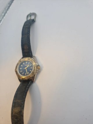 Orologio Laurens vintage blu/oro