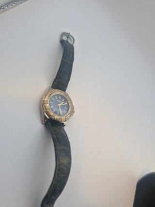 Orologio Laurens vintage blu/oro