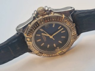 Orologio Laurens vintage blu/oro