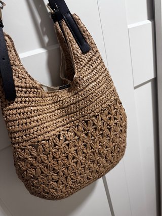 Bolso de rafia Parfois