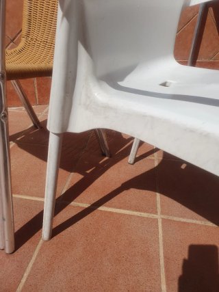Silla de plástico Cruzcampo