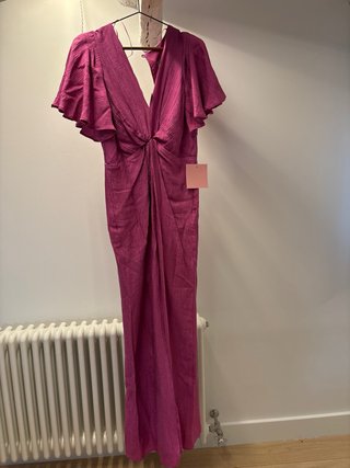 Vestido largo Pedro del Hierro rosa