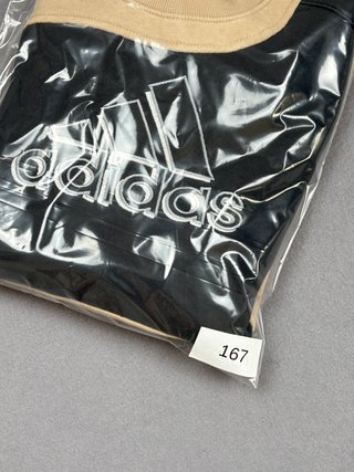 Sudadera Adidas vintage color block oversize S