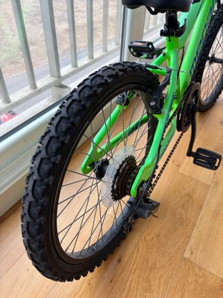 Bicicleta infantil Megamo verde