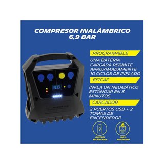Michelin 009522 compresor aire inalámbrico