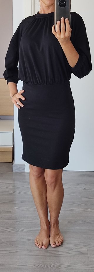 Vestido Mango talla S negro