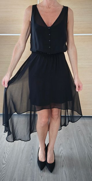 Vestido negro Pull & Bear talla S nuevo