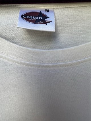 Camiseta Titus blanca vintage Talla M