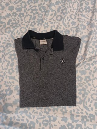 Polo Jack & Jones gris talla S