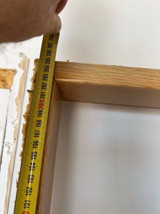 2 Puertas de madera. una puerta 2 m , otra 2.03m