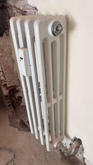 2 Radiadores Hierro Fundido Blancos.
