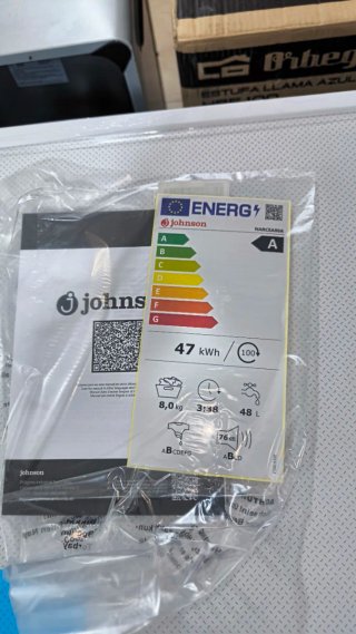 Lavadora Johnson Nueva A 8KG con garantía