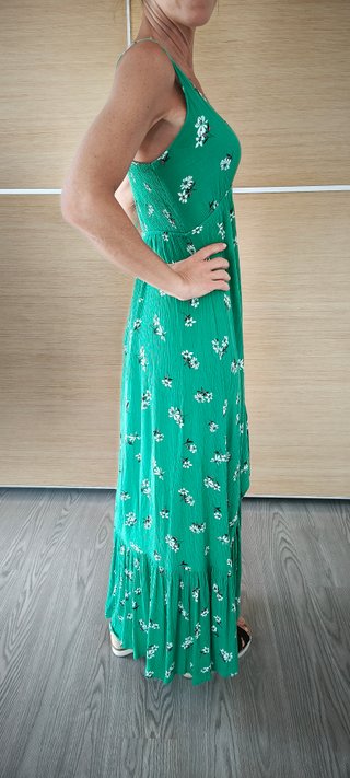 Vestido largo Stradivarius talla M