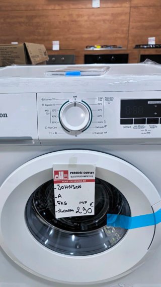 Lavadora Johnson 7kg Nueva A con garantía.