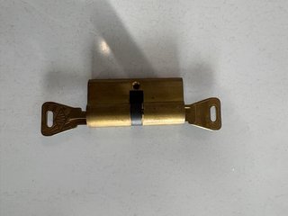 Bombín Doble Cierre Llave Bronce