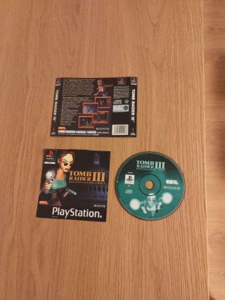 Tomb Raider III 3 PS1 (PAL UK / SLES-01649)
