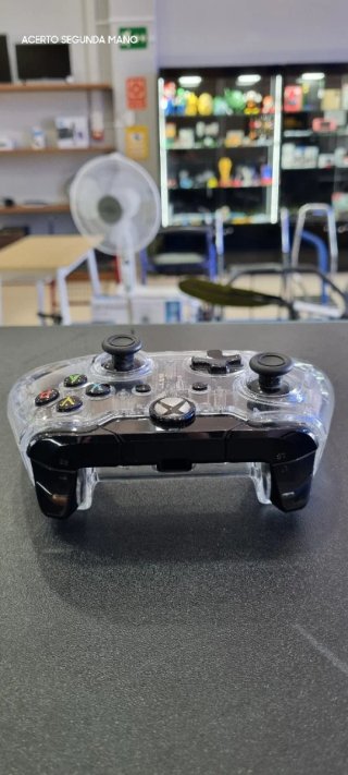 MANDO XBOX TRANSPARENTE CON LUCES LED