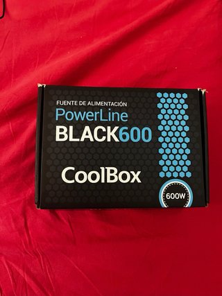 Fuente Alimentación CoolBox BLACK600 600W